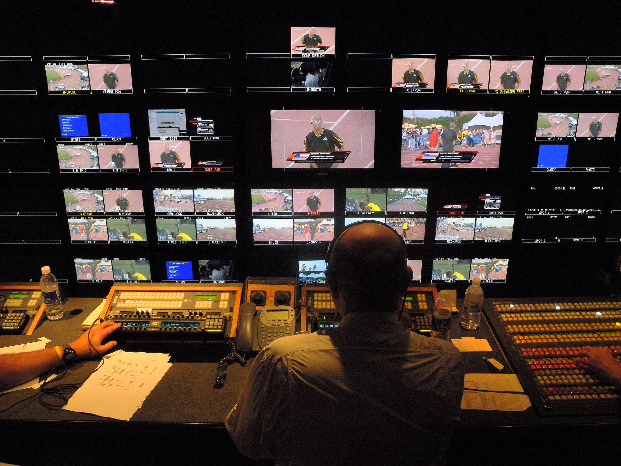 Windfall Productions control room