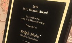 Ralph J Mole´ Awarded Excellence in Track and Field Broadcasting